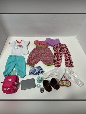 MY LIFE AS 18” doll clothes lot fits American girl dolls